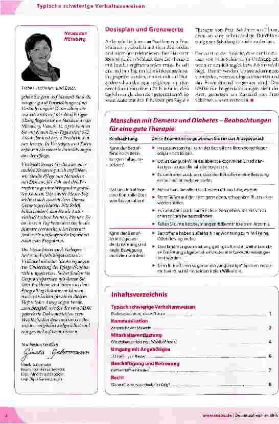 Vorschauseite 2: Diabetesberatung ohne Chance