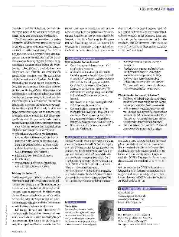 Vorschauseite 2: Virtuelle Selbsthilfe
