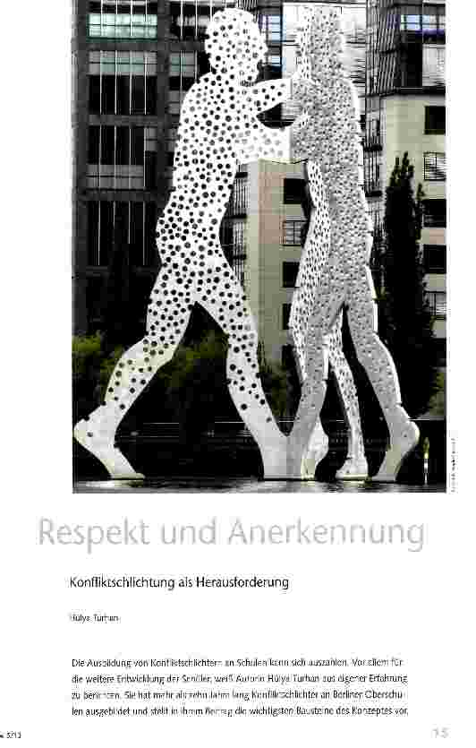 Vorschauseite 1: Respekt und Anerkennung