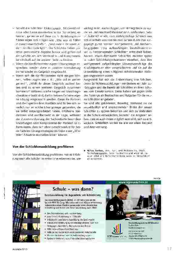 Vorschauseite 3: Respekt und Anerkennung