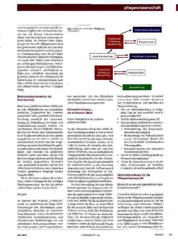 Vorschauseite 4: Aktionsforschung - „Be part of it