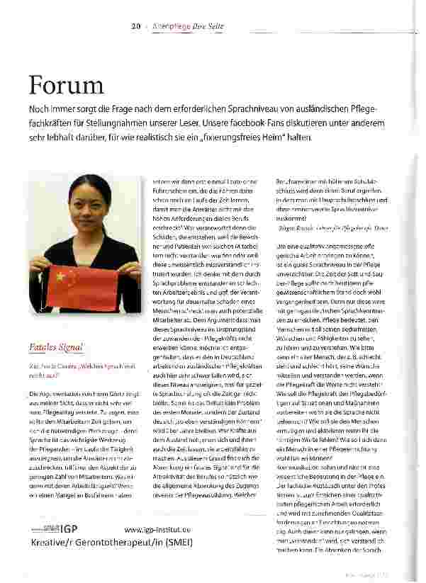 Vorschauseite 1: Forum