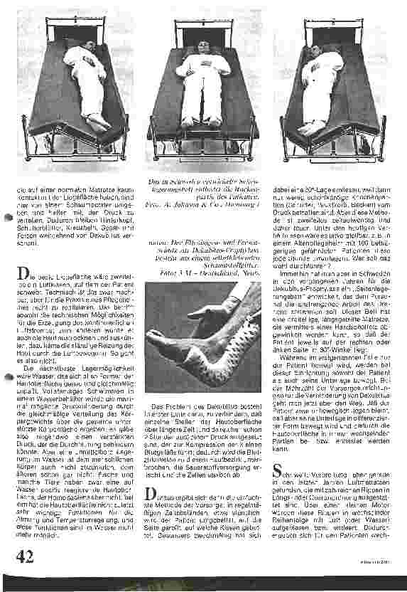 Vorschauseite 2: Dekubitus - ein Problem trotz allen Fortschritts