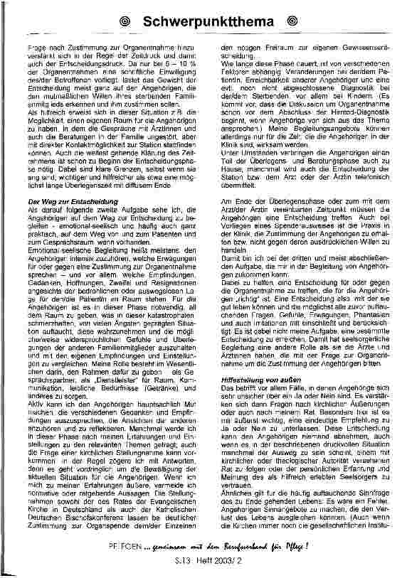 Vorschauseite 2: Abschied im Zwischenraum