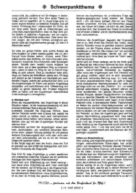 Vorschauseite 3: Abschied im Zwischenraum