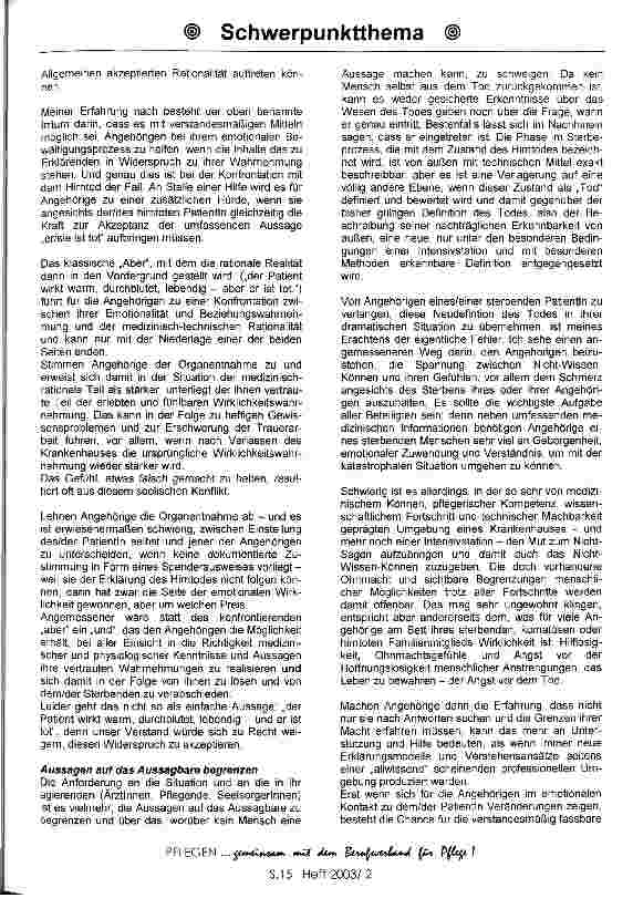 Vorschauseite 4: Abschied im Zwischenraum