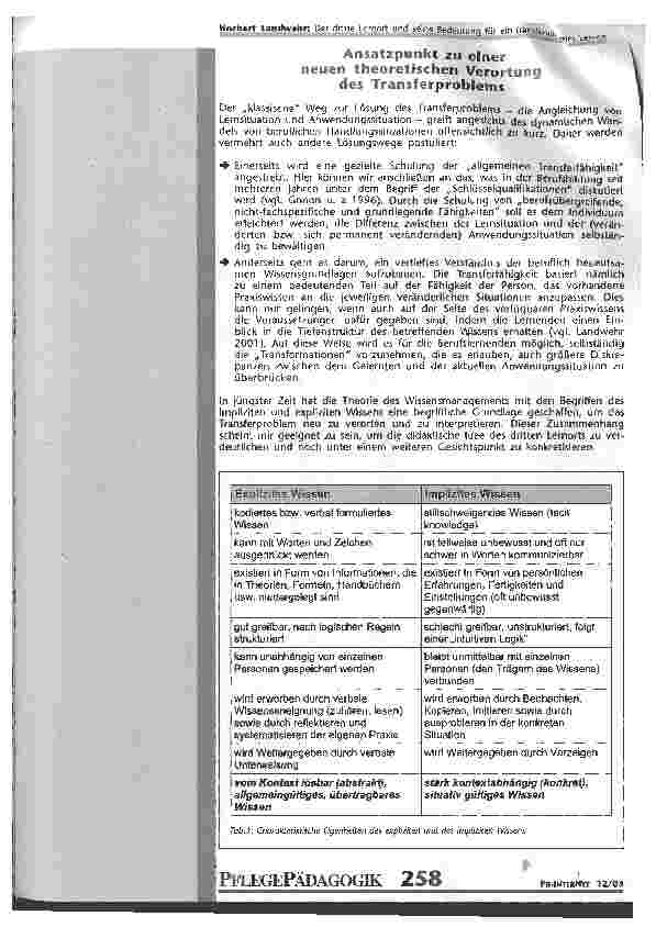 Vorschauseite 5: Der dritte Lernort und seine Bedeutung für ein transferwirksames Lernen