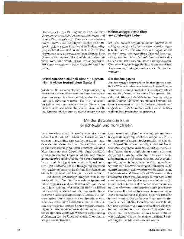 Vorschauseite 3: Herr Giacomo kann wieder lachen
