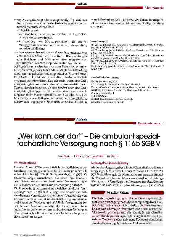 Vorschauseite 3: Update 2013 - Medizinprodukterecht im Krankenhaus und in Pflegeeinrichtungen