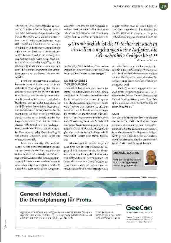 Vorschauseite 2: Reale Herausforderungen durch virtuelle Desktops