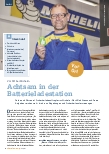 Vorschauseite 1: Vor Ort bei Michelin Achtung in der Batterieladestation