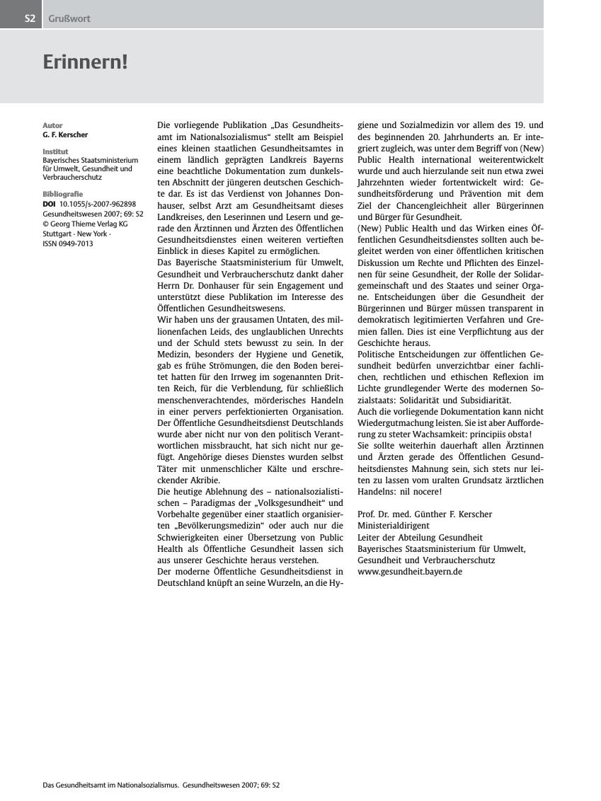 Vorschauseite 1: Erinnern!