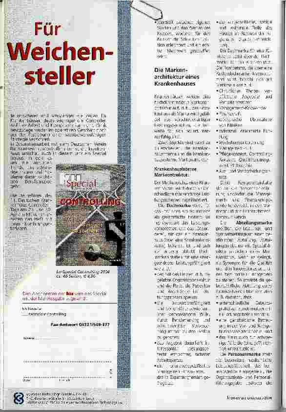 Vorschauseite 2: Markenprofil und MarkenarchitekturEinmalig, unverwechselbar und hoch differenziert
