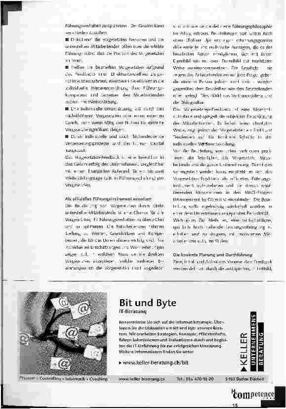 Vorschauseite 2: Wenn Mitarbeitende ihre Vorgesetzten beurteilen