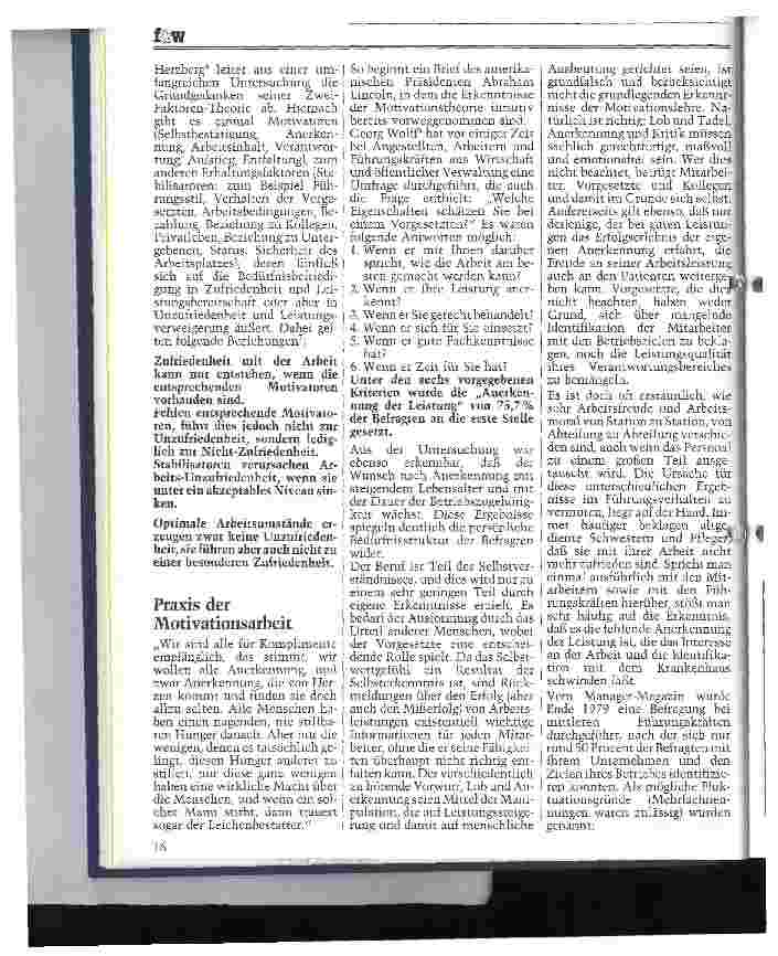 Vorschauseite 3: Mitarbeiter-Motivation Hohe Schule des Krankenhaus-Managements
