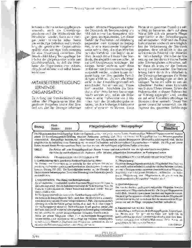 Vorschauseite 4: Vom Homo Patiens zum Homo Sapiens oder wie ein Patient zum Menschen wird Teil 3: Qualitätssicherung in der Pflege