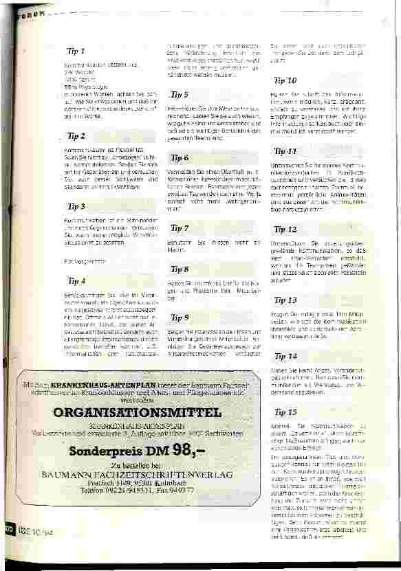 Vorschauseite 2: Wie verbessert man die Verständigung untereinander?
