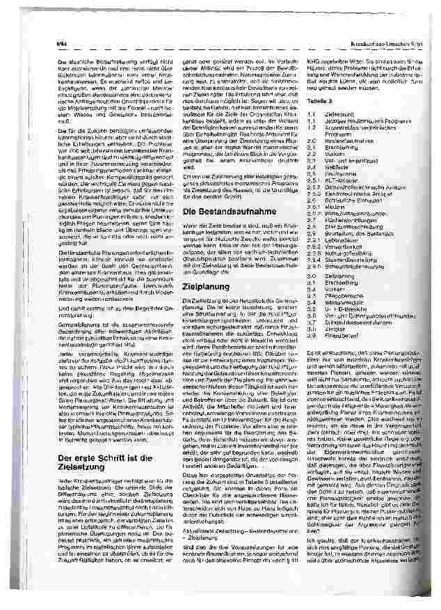 Vorschauseite 3: Generalplanungen im Krankenhausbau