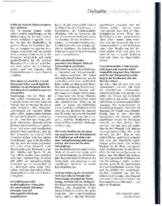 Vorschauseite 3: Auf Transparenz kommt es an