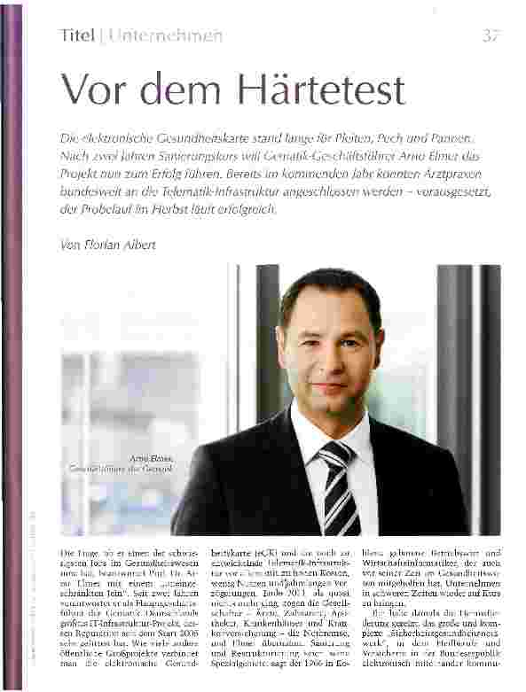 Vorschauseite 1: Vor dem Härtetest