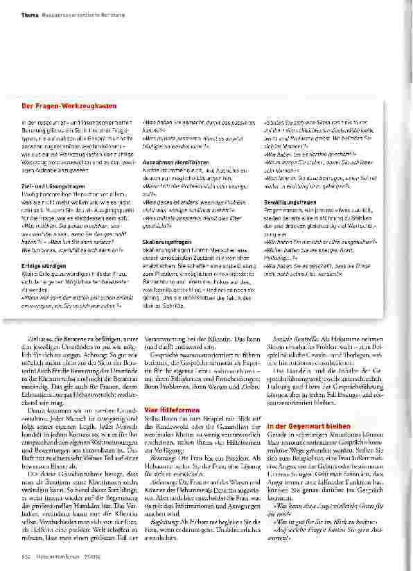 Vorschauseite 3: Die Kunst, die richtigen Fragen zu stellen