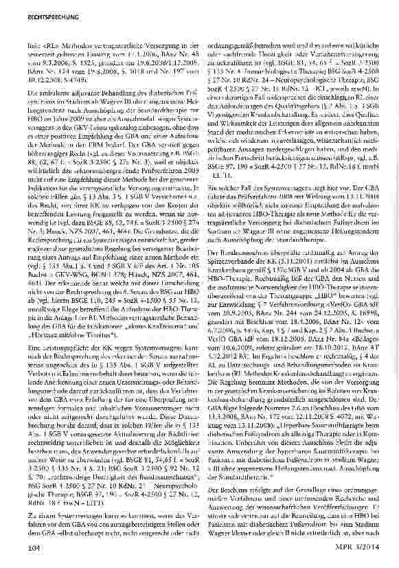 Vorschauseite 4: Willkürliche Verweigerung der Empfehlung neuer Behandlungsmethoden durch den G-BA als Systemversagen§§ 2 Abs. 1 S. 3, 12 Abs. 1, 13 Abs. 3, 27 Abs. 1, 92 Abs. l S. 2 Nr. 5, 135 Ab…