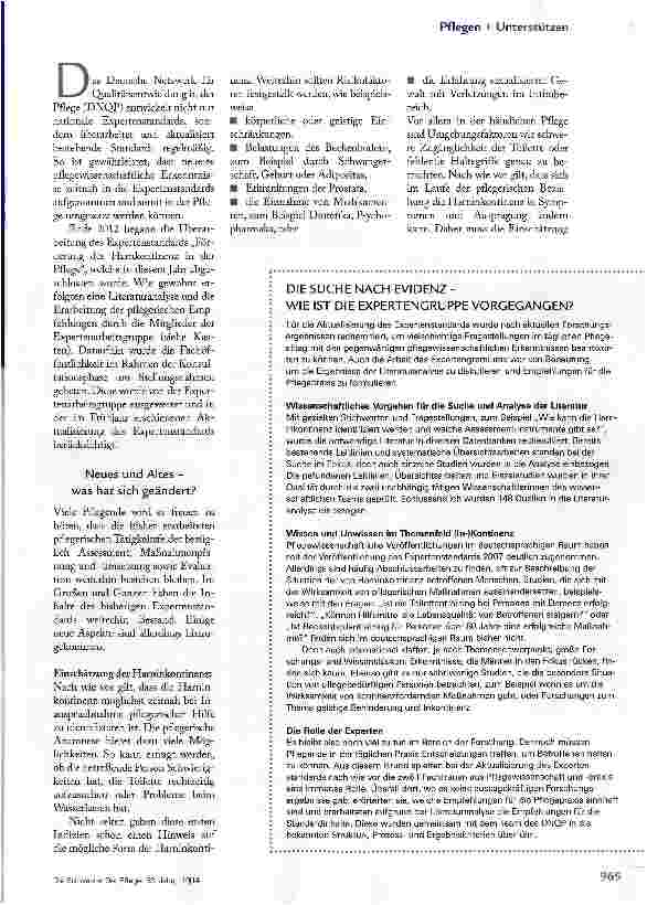 Vorschauseite 2: LEBENSQUALITÄT ERHÄLT GRÖSSEREN STELLENWERT