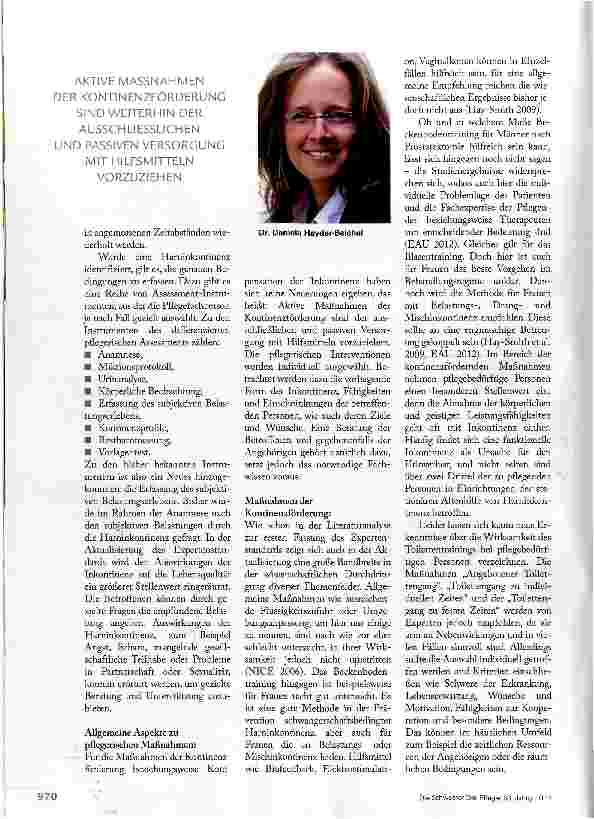 Vorschauseite 3: LEBENSQUALITÄT ERHÄLT GRÖSSEREN STELLENWERT