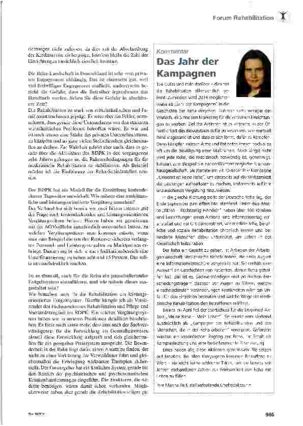 Vorschauseite 2: Leben von der Substanz