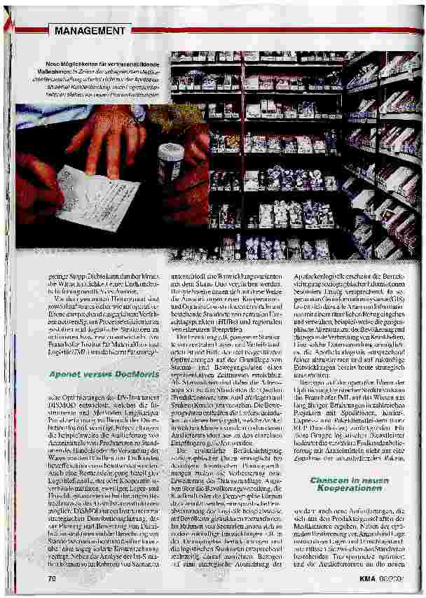 Vorschauseite 3: Wenn der Apotheker zweimal klingelt