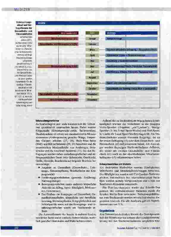 Vorschauseite 3: Ergebnisse einer betrieblichen Gesundheitskampagne