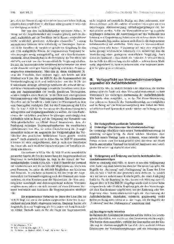 Vorschauseite 5: Angemessenheit von Vorstandsvergütungen und Vorlagepflicht für Vorstandsdienstverträge