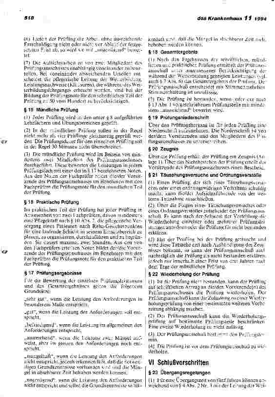 Vorschauseite 6: DKG-Empfehlung zur Weiterbildung für Krankenpflegeund Altenpflegpersonen für Rehabilitation