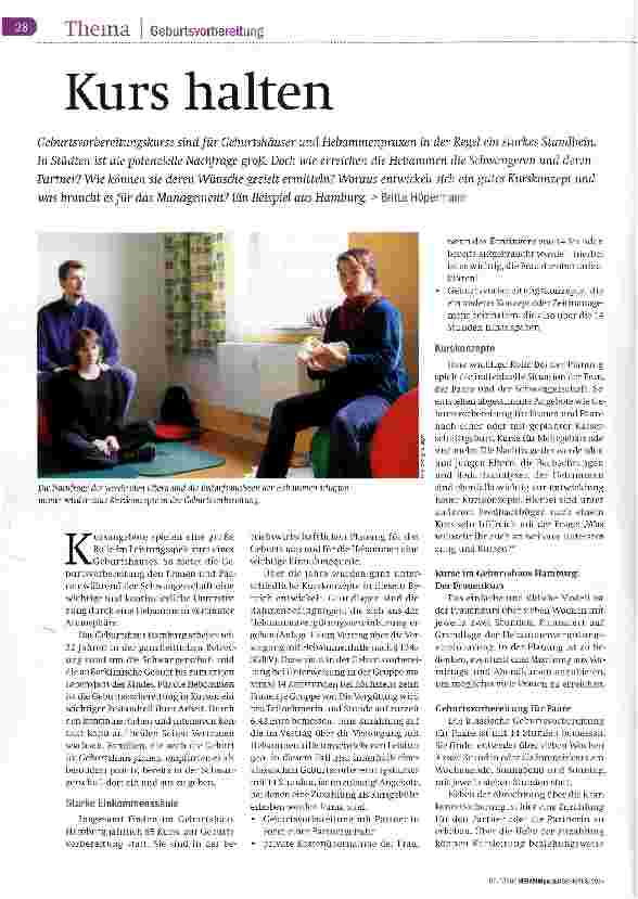 Vorschauseite 1: Kurs halten