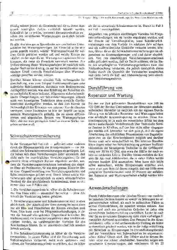 Vorschauseite 4: Möglichkeiten für Kostensenkung im Bereich der Medizintechnik