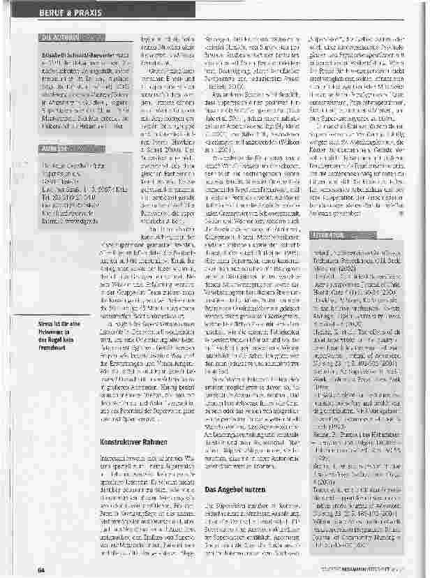 Vorschauseite 2: Supervision - ein Werkzeug?