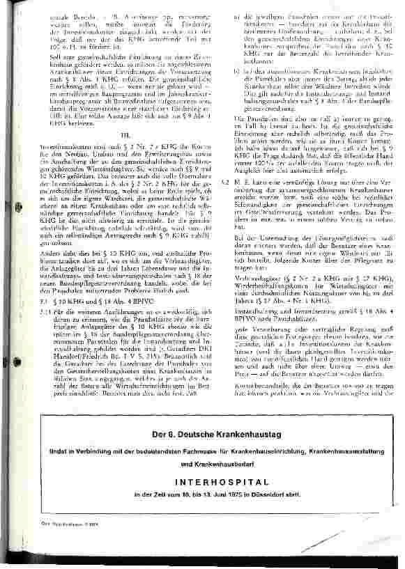 Vorschauseite 3: Wichtige Einzelfragen aus der Praxis des KHG