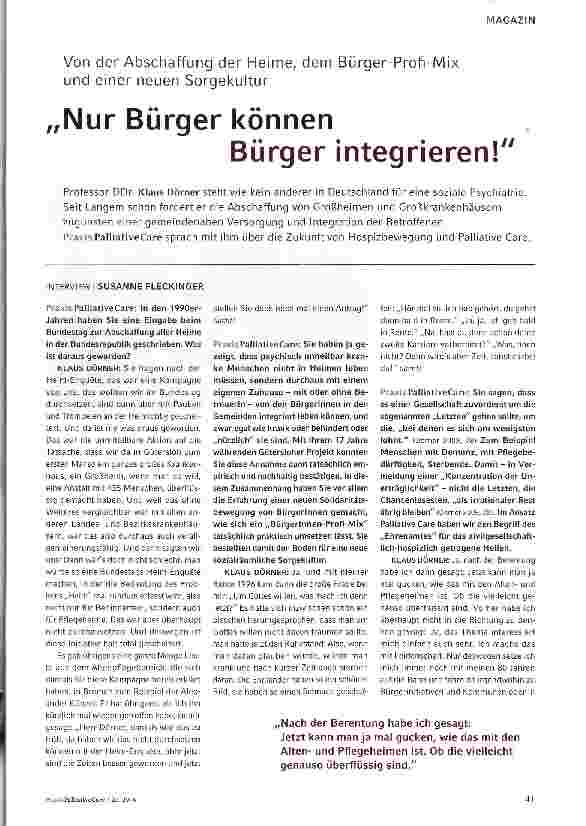 Vorschauseite 1: Nur Bürger können Bürger integrieren