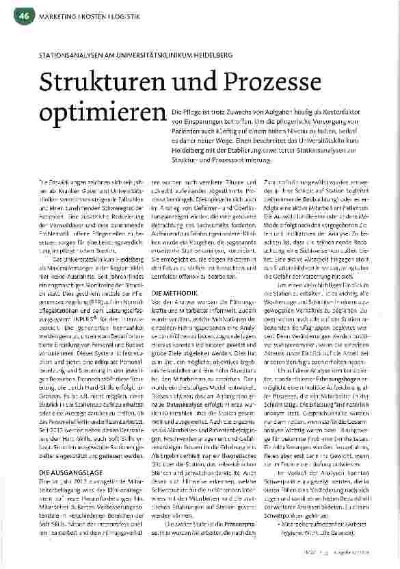Vorschauseite 1: Strukturen und Prozesse optimieren