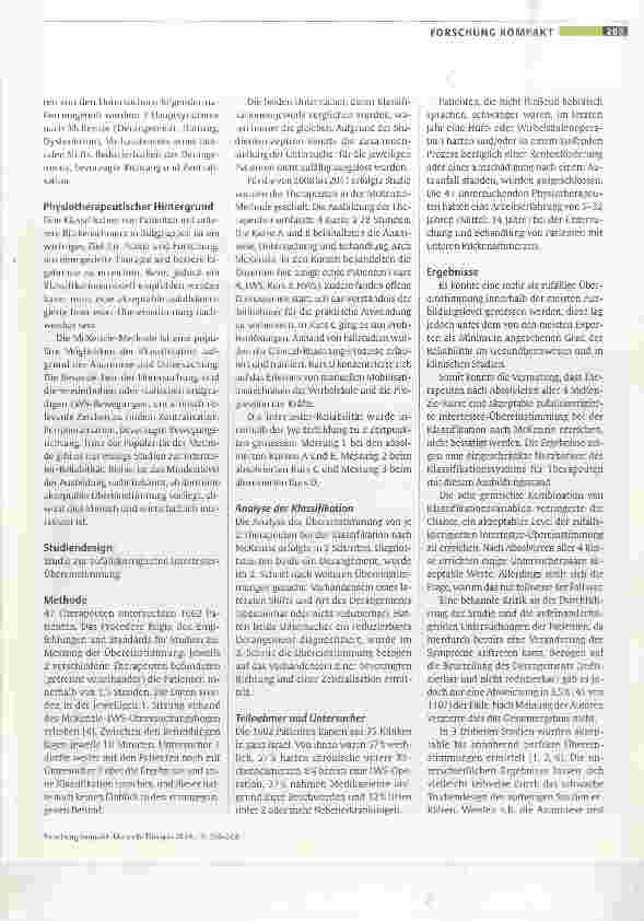 Vorschauseite 3: Diagnostische Unsicherheit und Abrufverzerrung bei chronischem unteren Rückenschmerz