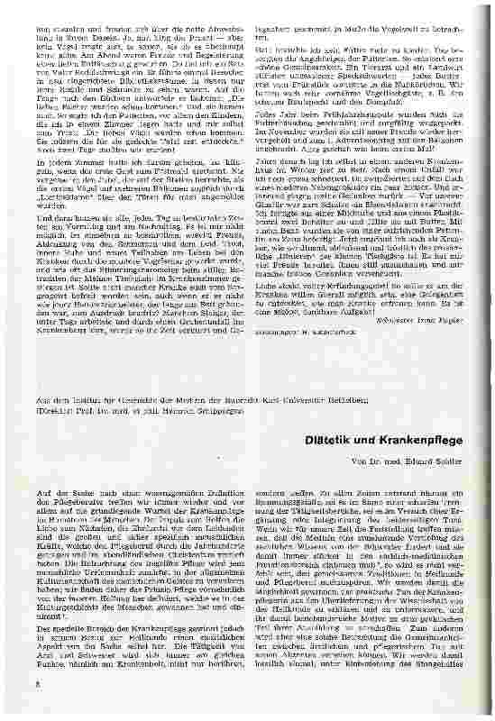 Vorschauseite 1: Diätetik und Krankenpflege