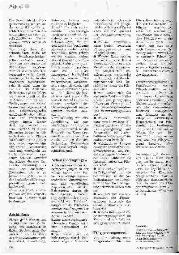 Vorschauseite 2: Pflegewissenschaft und -forschung