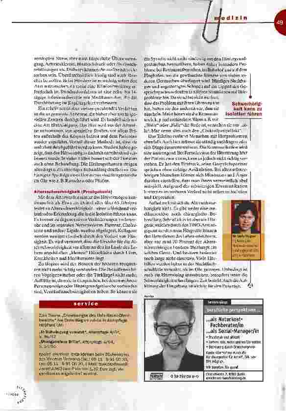 Vorschauseite 2: Rauschen und Pfeifen