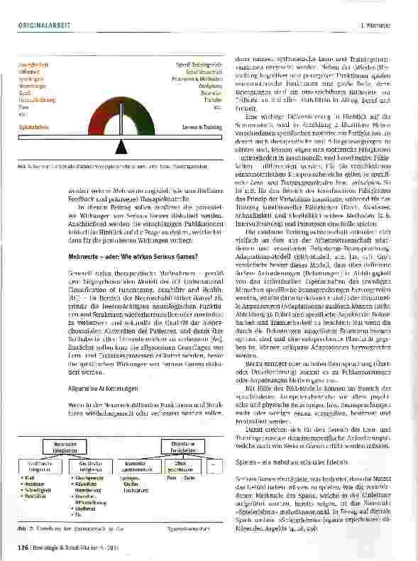 Vorschauseite 2: Serious Games in der Neurorehabilitation - ein Überblick