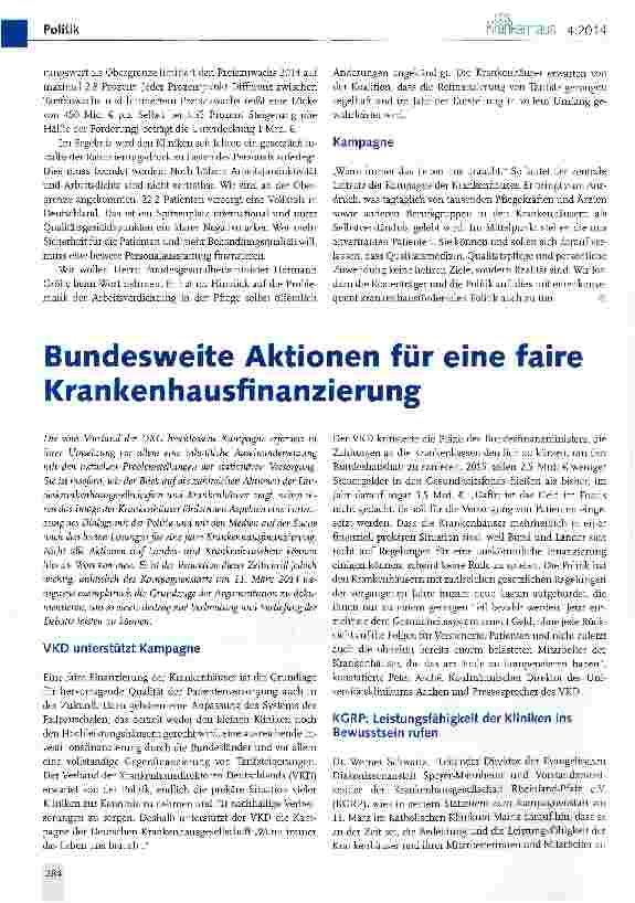 Vorschauseite 4: Start der Kampagne „Wann immer das Leben uns braucht.