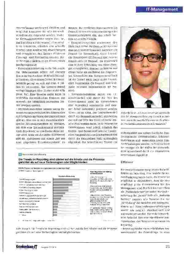 Vorschauseite 2: Management Reports: Zukunftsbezug und Datenintegration im Fokus
