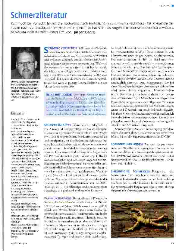 Vorschauseite 1: Schmerzliteratur