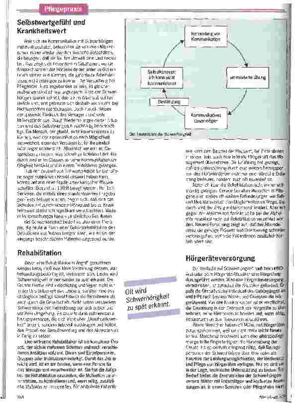 Vorschauseite 2: Den Ohren wieder trauen können Rehabilitation verbessert die Situation Schwerhöriger erheblich