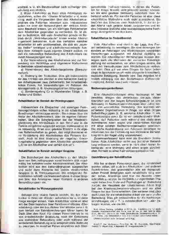 Vorschauseite 2: Soziale Rehabilitation von Alkoholikern