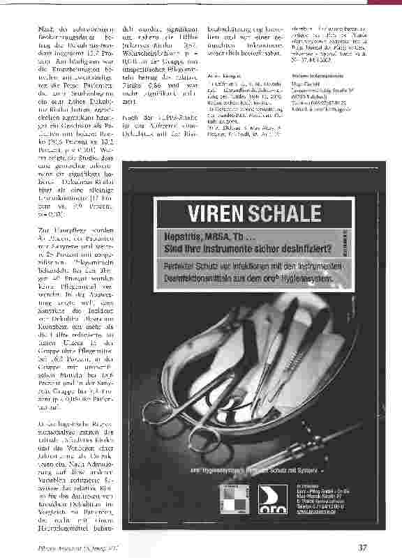 Vorschauseite 2: Richtige Hautpflege kann Druckgeschwüren vorbeugen